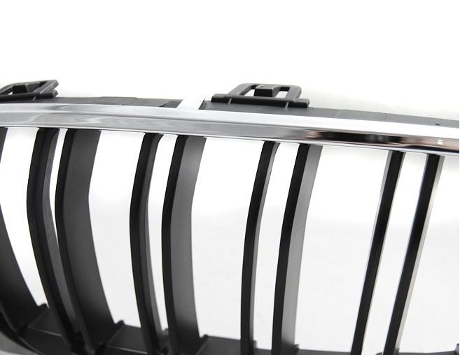 GRILL NERKI BMW 4 F32 F33 13- M4 LOOK CHROM BLACK zdjęcie 5