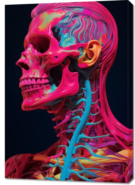 Obraz 70x100cm Anatomia Koloru zdjęcie 1