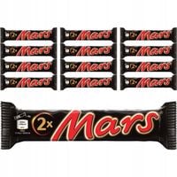 Mars Baton z nugatowym nadzieniem oblany karmelem i czekoladą 70 g x 12