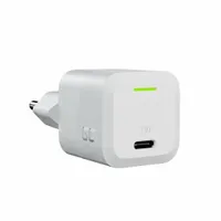 Biała Szybka Ładowarka GC Power GaN 33W 1x USB-C Power Delivery do telefonu