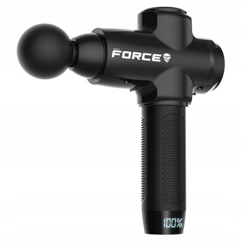 PISTOLET DO MASAŻU masażer do pleców ciała nóg karku stóp +12 KOŃCÓWEK 220W na Arena.pl