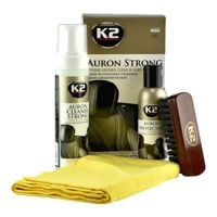 K2 AURON STRONG ZESTAW DO CZYSZCZENIA I PIELĘGNACJI SKÓR G421