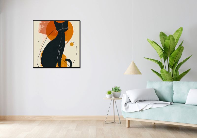 Plakat 80x80cm Kici Kici zdjęcie 4