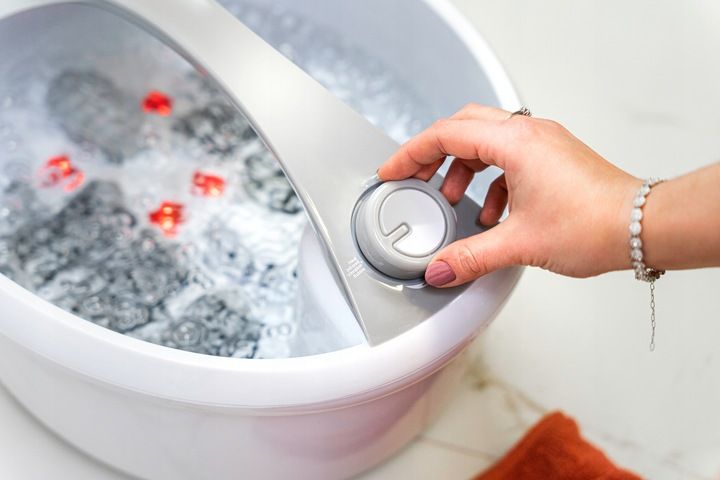 Masażer do stóp first austria PODGRZEWANIE WIBRACJE + BĄBELKI zdjęcie 7