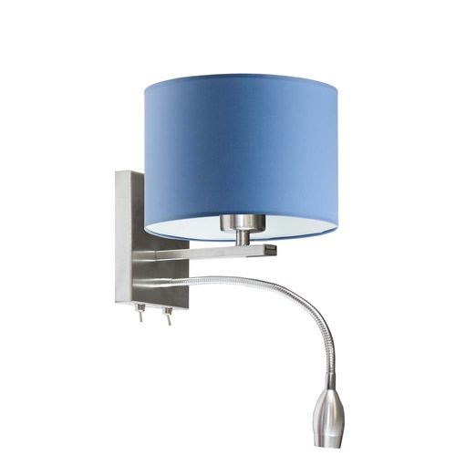 Czarny kinkiet z włącznikiem SENEGAL z reflektorem LED na Arena.pl