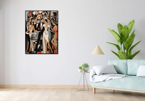 Plakat 75x100cm Bal w Art Deco na Arena.pl