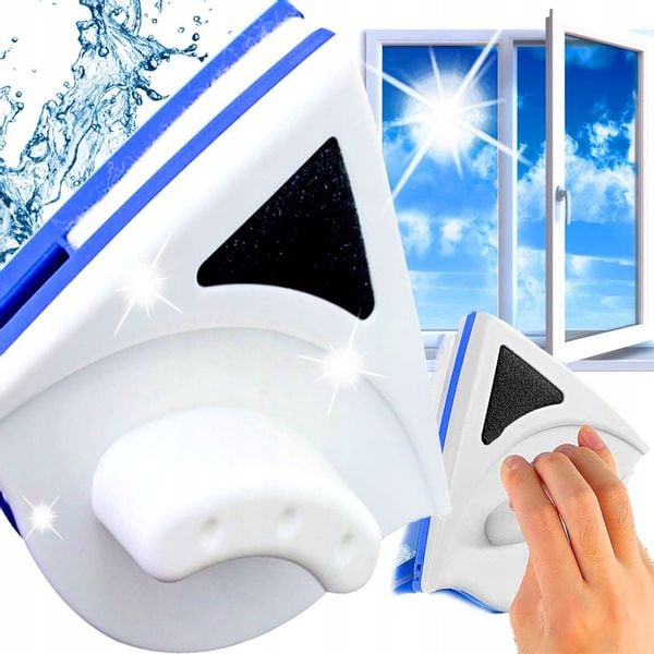 PROFESJONALNA MYJKA DO MYCIA CZYSZCZENIA OKIEN SZYB DWUSTRONNA MAGNETYCZNA zdjęcie 1