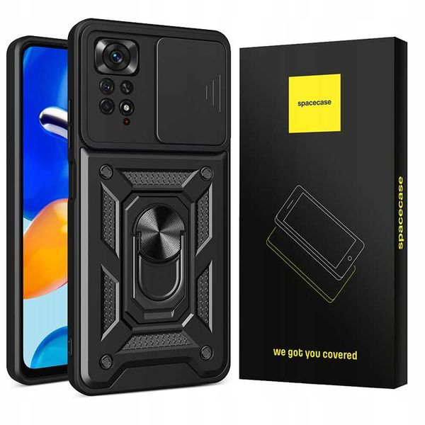Spacecase Camring Redmi Note 11 Pro 5G Black zdjęcie 1