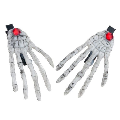 SPINKI DO WŁOSÓW HALLOWEEN KOŚCIOTRUP KOŚCI CZASZKA 3D DODATEK DO STROJU na Arena.pl