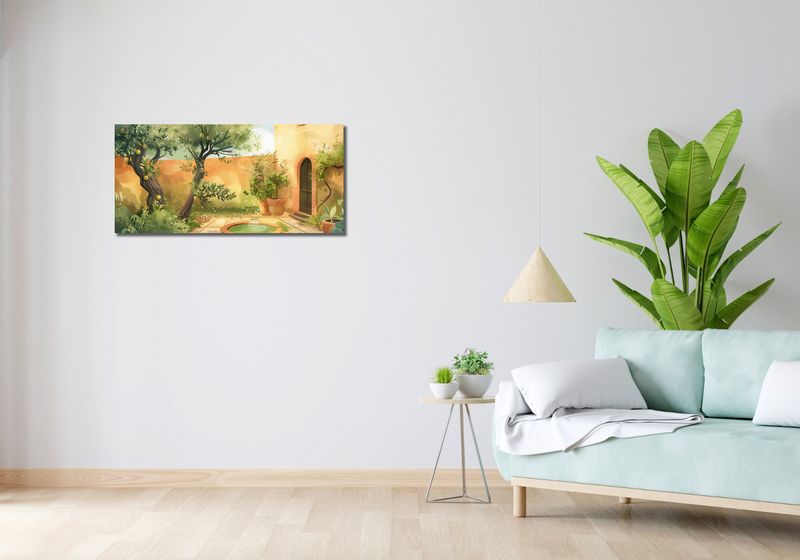 Obraz 90x40cm Słoneczny Dzień zdjęcie 2