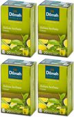 Herbata zielona smakowa w torebkach Dilmah cytryna 20szt x4