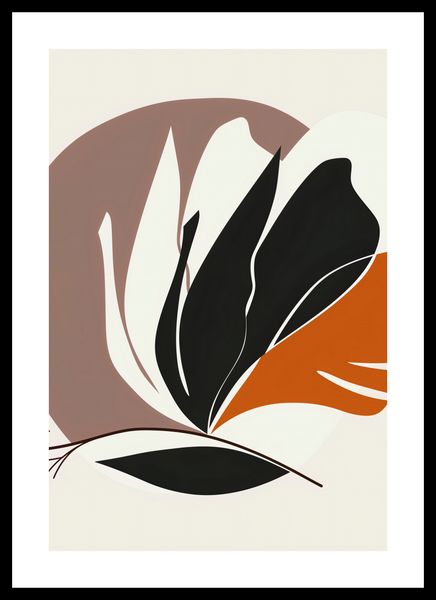 Plakat 61x90,5cm Elegancja Roślinna zdjęcie 3