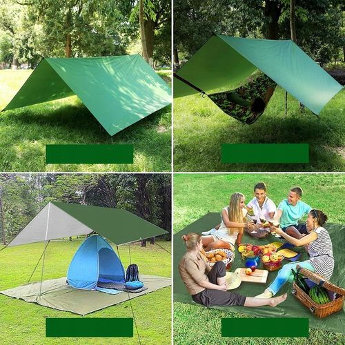 PLANDEKA NAMIOTOWA 3 X 3 M, PLANDEKA NA HAMAK, WODOSZCZELNA, NA KEMPING na Arena.pl