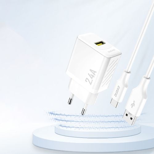 ładowarka sieciowa 2.4a usb-a - biała na Arena.pl