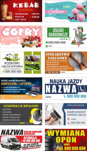 SZYLD REKLAMOWY reklama Tablica reklamowa firmowa informacyjna 100x80 cm na Arena.pl