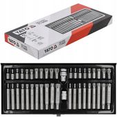 YATO ZESTAW KOŃCÓWEK RIBE TORX SECURITY 42el. BITY