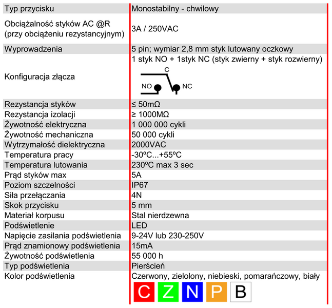 Przycisk dzwonka do domofonu wyjścia furtki bramy drzwi słupka LED czarny zdjęcie 16