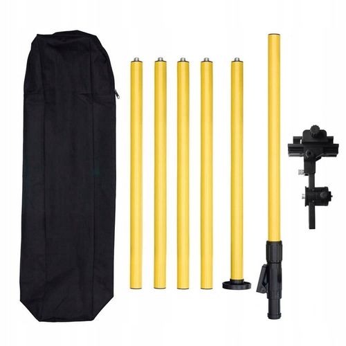 STATYW ROZPOROWY TYCZKA DO LASERA POZIOMICY 420 CM +ADAPTER DO SKOSÓW na Arena.pl