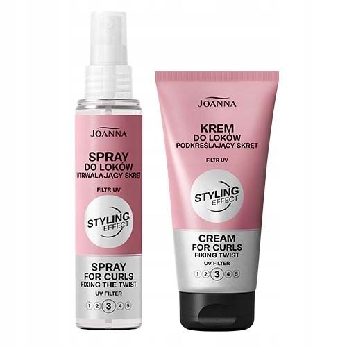 Joanna Styling Effect krem i spray do loków zdjęcie 1