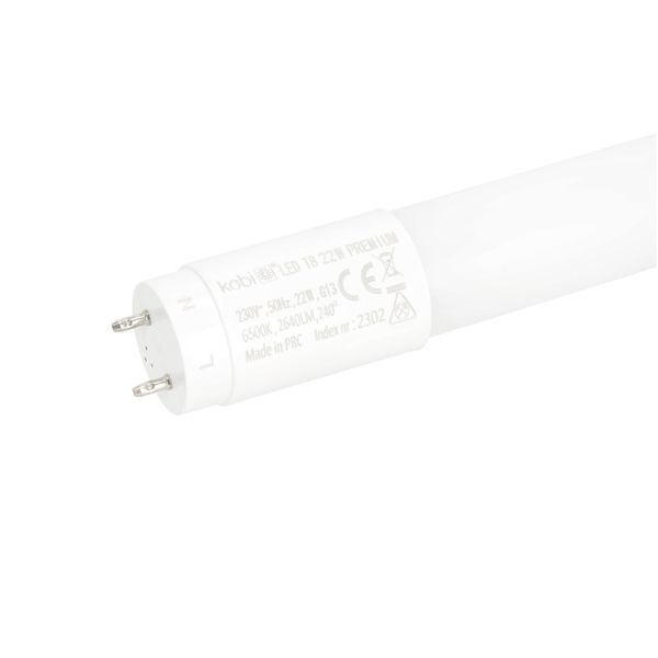 Świetlówka LED T8 22W o długości 150cm barwa zimnobiała 6500K 2640lm zdjęcie 2