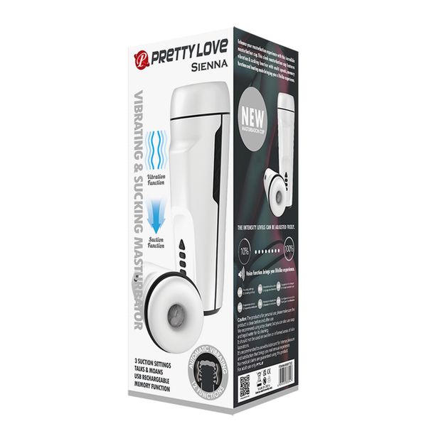 PRETTY LOVE - SIENNA, 12 vibration functions Sex talk 3 sucking functions zdjęcie 14