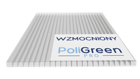 Poliwęglan komorowy WZMOCNIONY ProBrand 3000x1050 bezbarwny 4mm