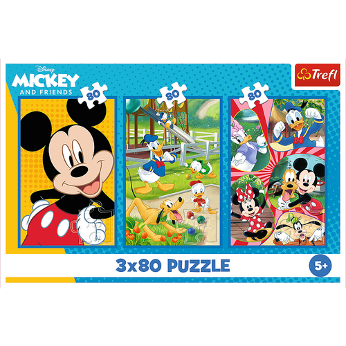 ND24_26830 Puzzle - 3x80 - Ekipa Myszki Miki Tref na Arena.pl