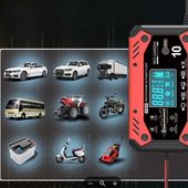 Prostownik SAMOCHODOWY AUTOMATYCZNY Z FUNKCJĄ NAPRAWY AKUMULATORÓW 12V 24V