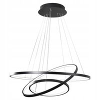 Lampa wisząca ring 20/40/60cm okrąg żyrandol LED Regulacja Nowoczesny Styl