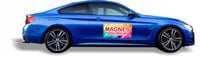REKLAMA MAGNETYCZNA Magnes na auto 60x30 cm TANIO