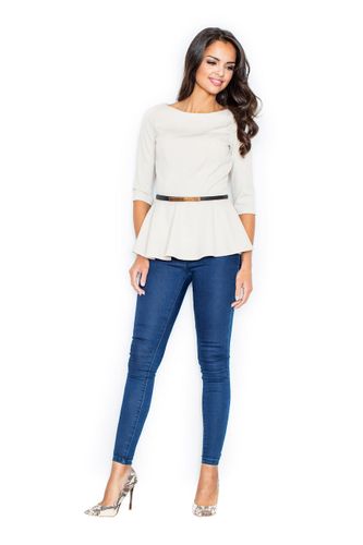 Bluzka M417 Beż L na Arena.pl