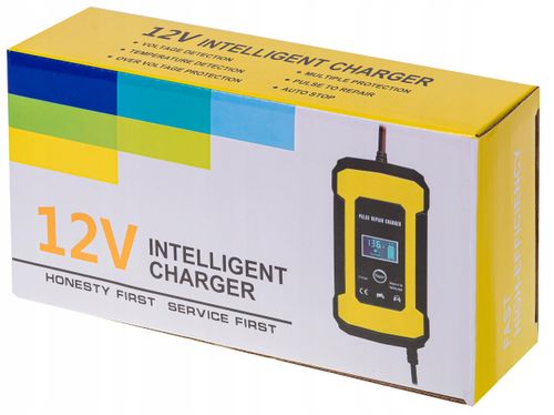 PROSTOWNIK SAMOCHODOWY DO AKUMULATORÓW 12V 6A na Arena.pl