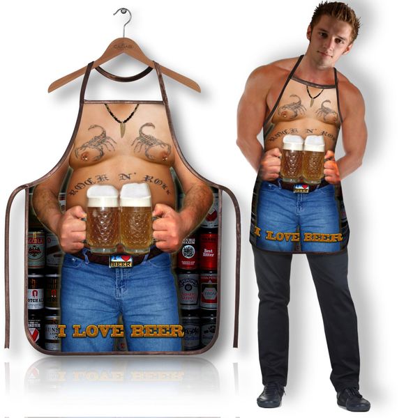 Fartuszek 123Lb I Love Beer zdjęcie 1