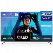 Telewizor CHiQ U43QM9G 43 Cali 4K UHD QLED-TV HDR10 DLG 120Hz MEMC