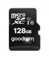 KARTA PAMIĘCI 128GB MICRO SD GOODRAM CLASS 10 U1 UHS-I + ADAPTER SD