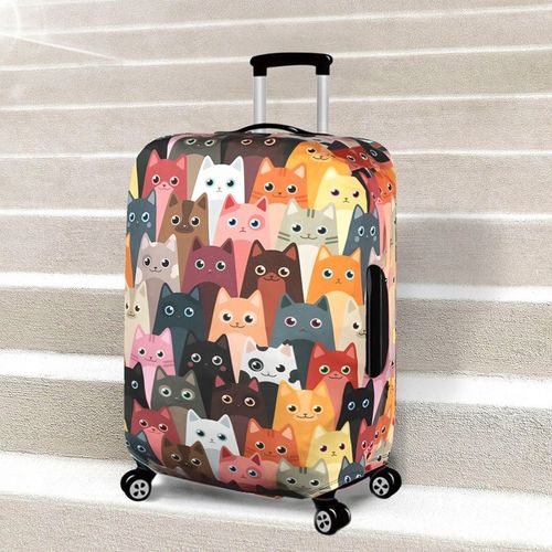 Pokrowiec Na Walizkę Podróżną Ochronny Etui Rozmiar L Duży Bagaż 70x50x30cm na Arena.pl