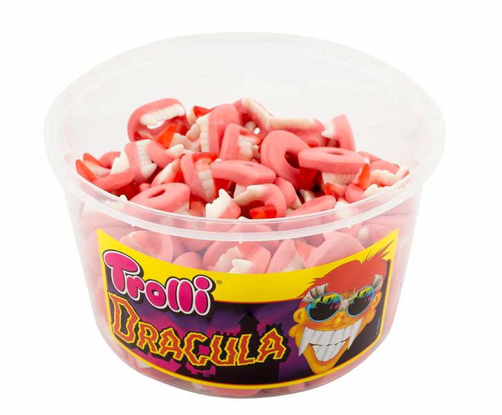 TROLLI DRACULA ZĘBY 150 SZT ŻELKI zdjęcie 1
