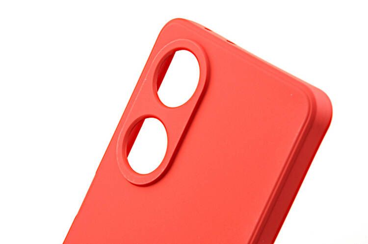 Etui silikonowe Tint do Oppo A98 5G czerwony zdjęcie 4