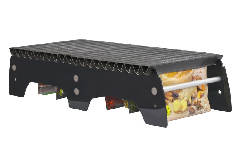 Przyprawnik oraganizer do przypraw COMBO NISKI czarny + gratis zdjęcie 3