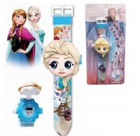 Zegarek 3D z projektorem Frozen Elsa