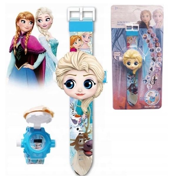 Zegarek 3D z projektorem Frozen Elsa zdjęcie 1
