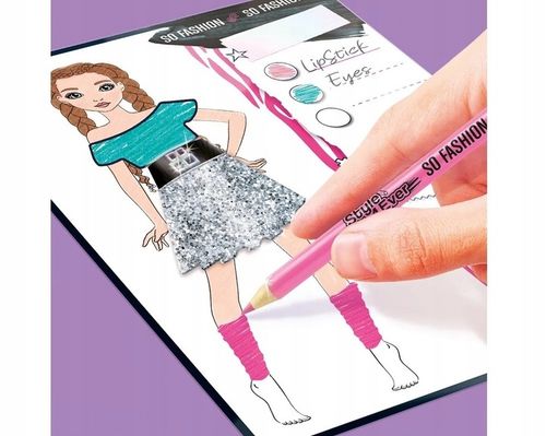 EPEE PROJEKT MODA zestaw kreatywny SZKICOWNIK dla dziewczynki +6 lat na Arena.pl