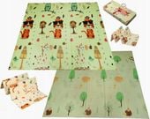 MATA PIANKOWA MIĘKKA DWUSTRONNA EDUKACYJNA XPE 180x200 DLA DZIECI PODKŁAD