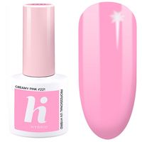 HI HYBRID Lakier hybrydowy #221 Creamy Pink 5ml
