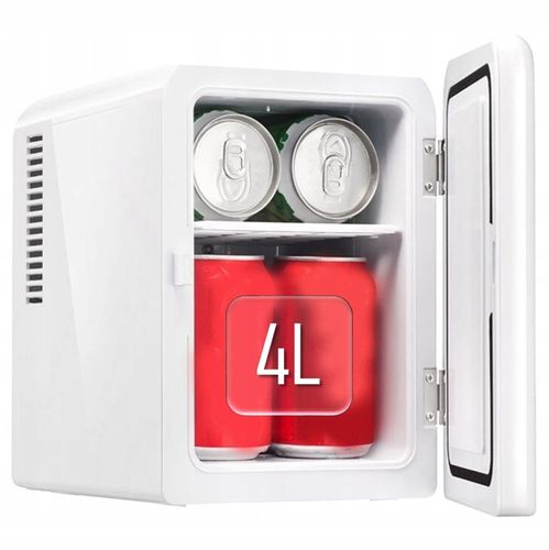 MINI LODÓWKA PRZENOŚNA TURYSTYCZNA GRZANIE CHŁODZENIE CICHA LED 4L na Arena.pl