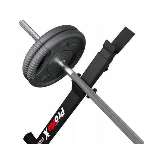 Zestaw kulturystyczny Ławka regulowana składana + Stojaki Do Wyciskania na Arena.pl