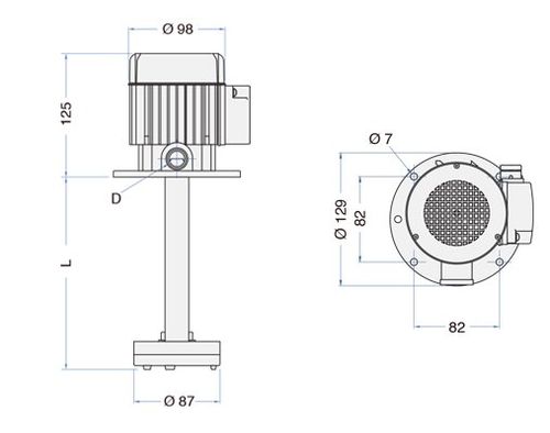 POMPKA DO CHŁODZIWA DŁ. ZANURZENIA 85MM WYD. 30L na Arena.pl