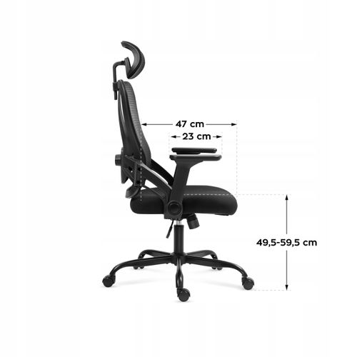 Fotel ergonomiczny Huzaro Manager 2.9 Black na Arena.pl