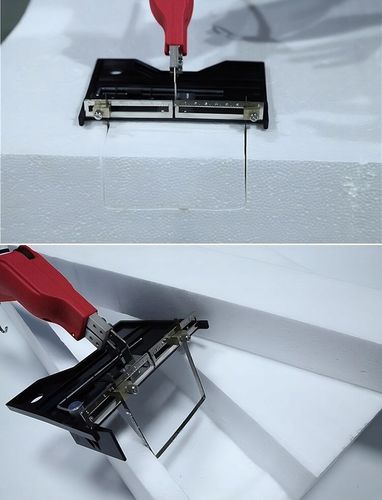 Nóż Termiczny do Styropianu 250W 600°C Żłobiarka Wycinarka + 3 OSTRZA na Arena.pl