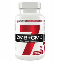 7NUTRITION ZMB+GMC 90k ZMA GABA MELATONINA regeneracja dobry sen zasypianie